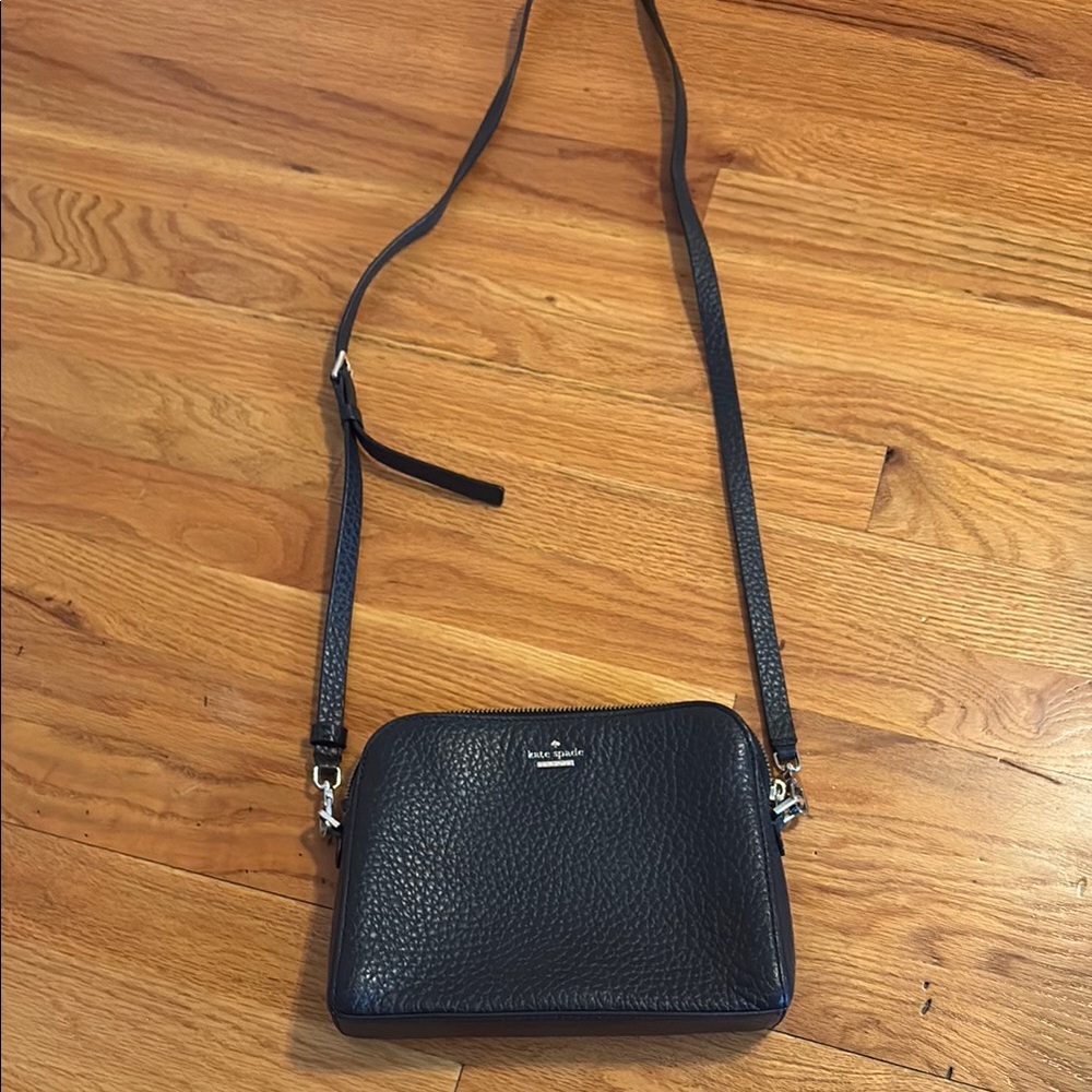 Kate Spade Black Leather Crossbody Bag